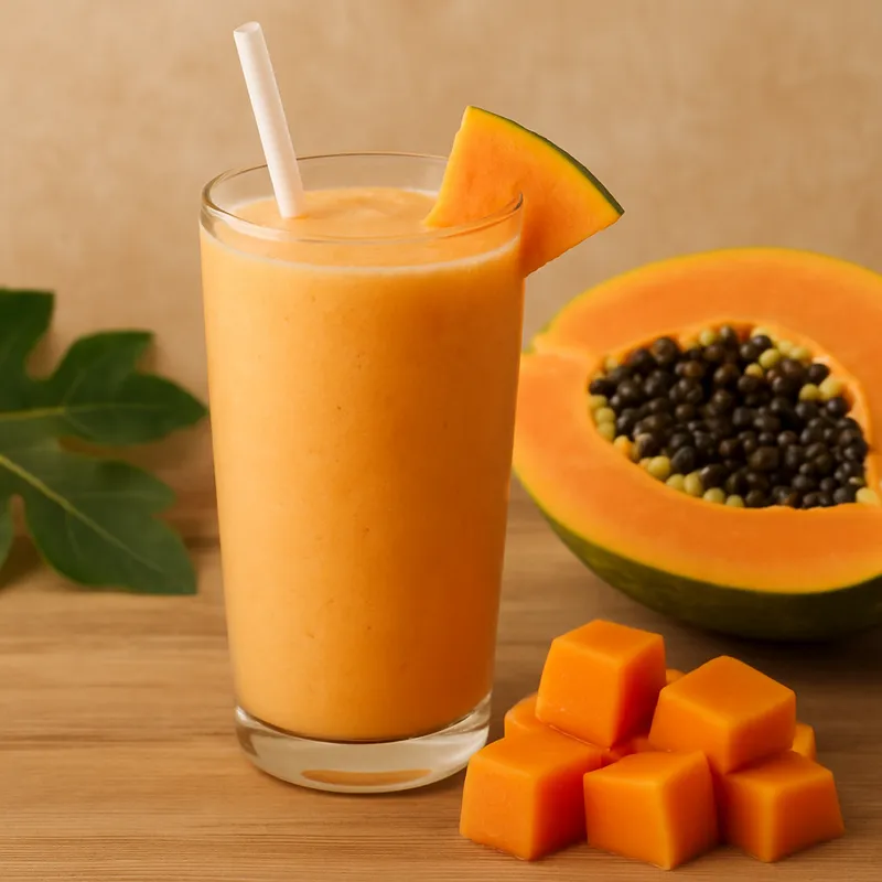 Papaya-Shake Nam Malakor (Kambodschanischer Papaya-Shake)