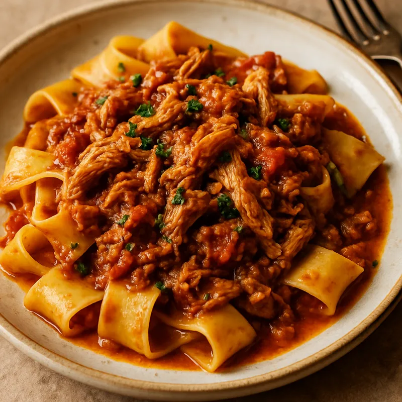 Pappardelle mit Hasenragù