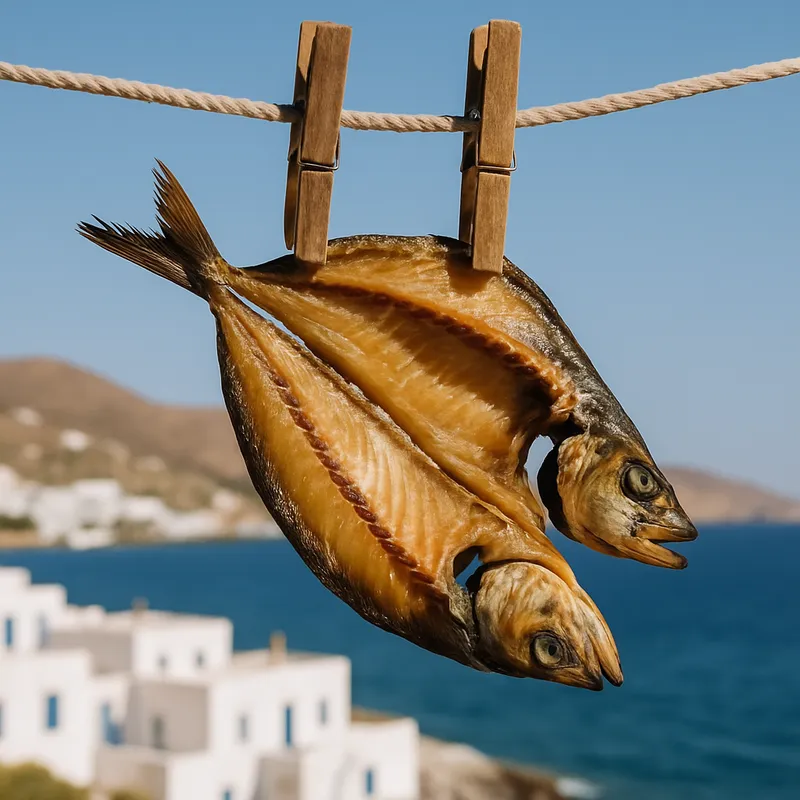 Paros Gouna (Sonnengetrocknete Makrele)
