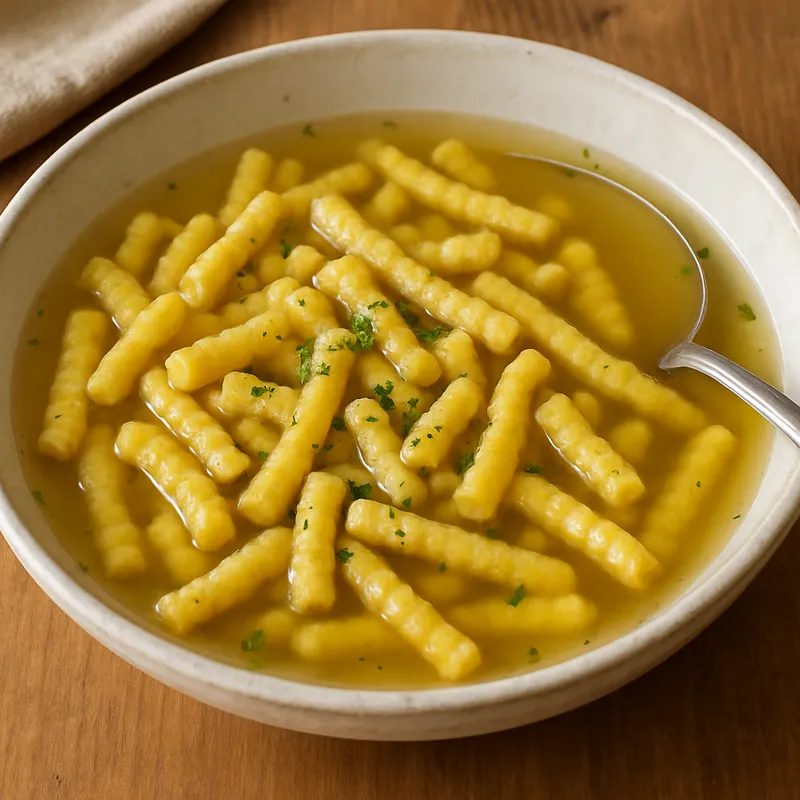 Passatelli in Brühe