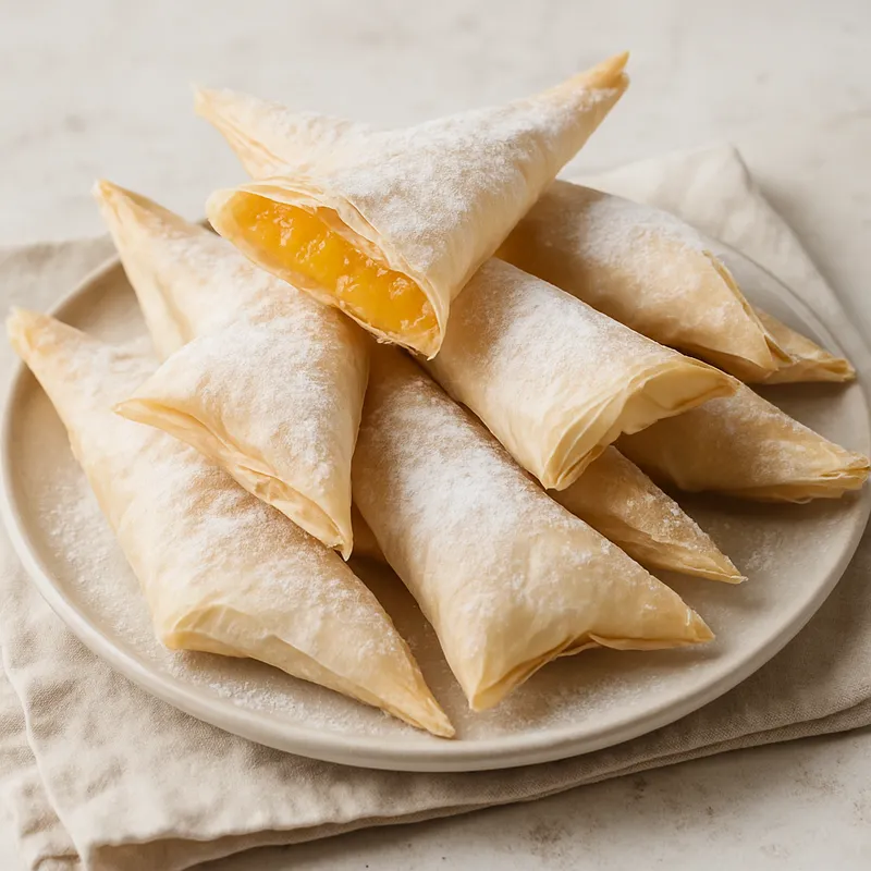 Pastéis De Tentúgal (Knuspriges Eigebäck)
