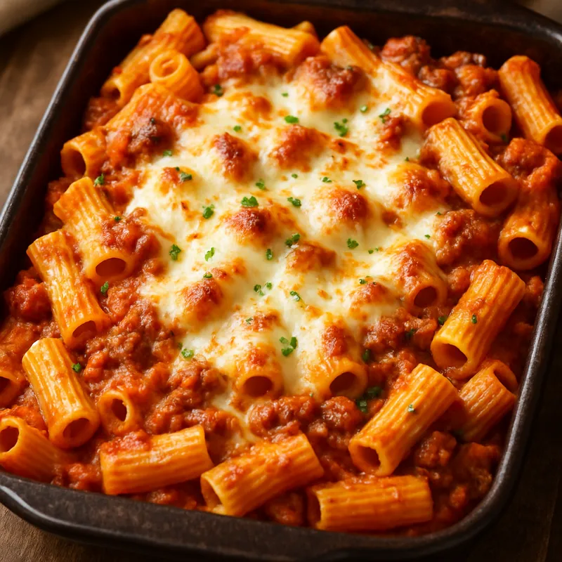 Pasta al Forno (Überbackene Pasta)