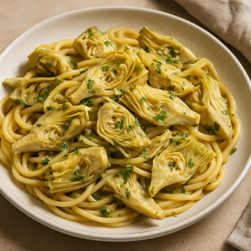 Pasta mit Artischocken