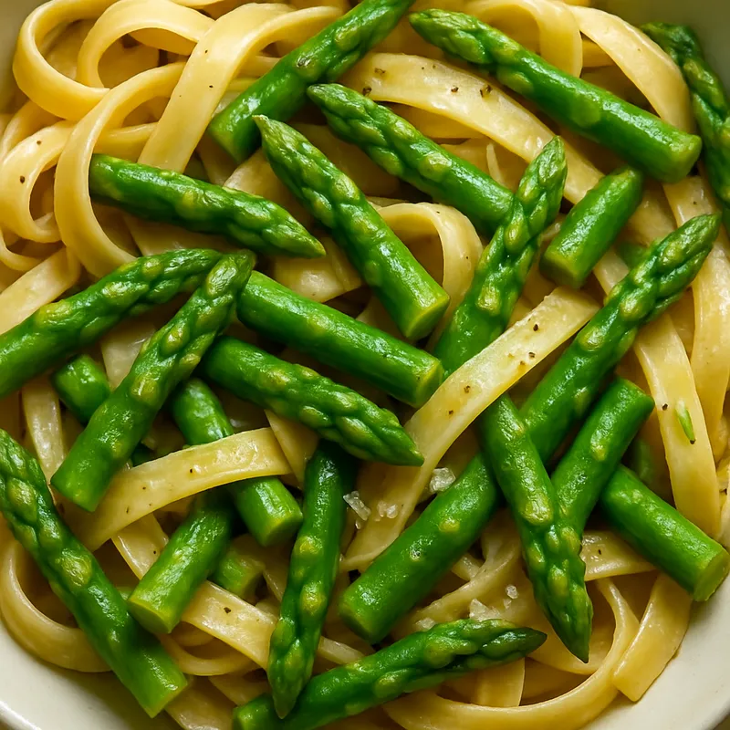 Pasta mit Spargel
