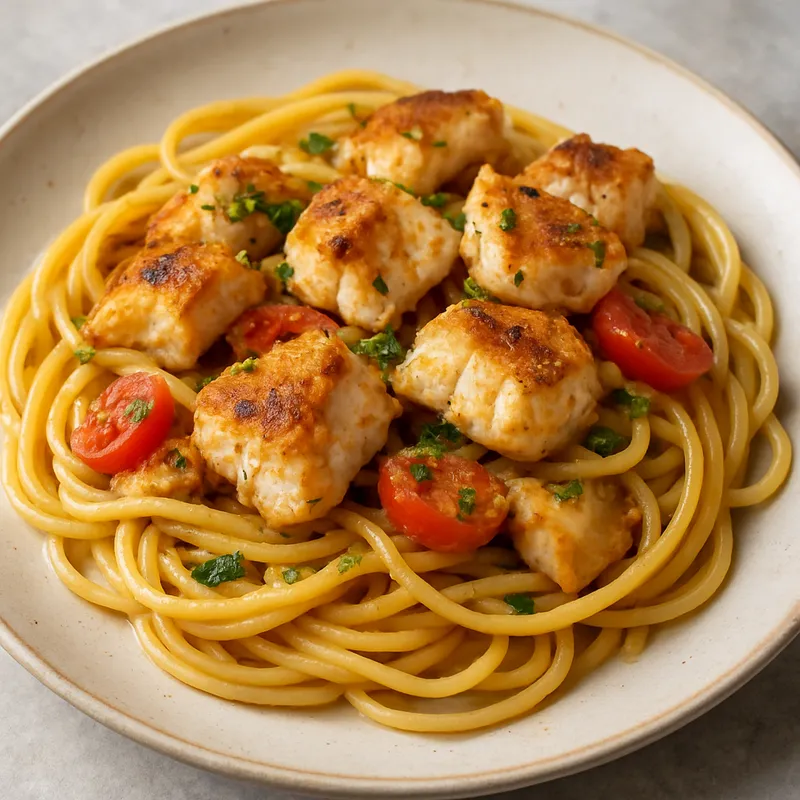Pasta mit Zackenbarsch