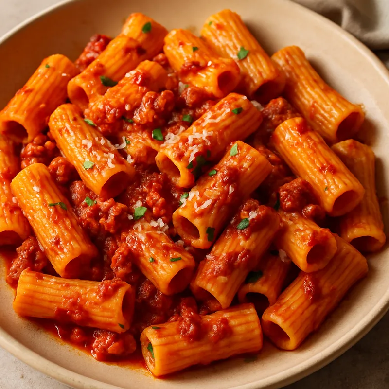 Pasta mit Nduja