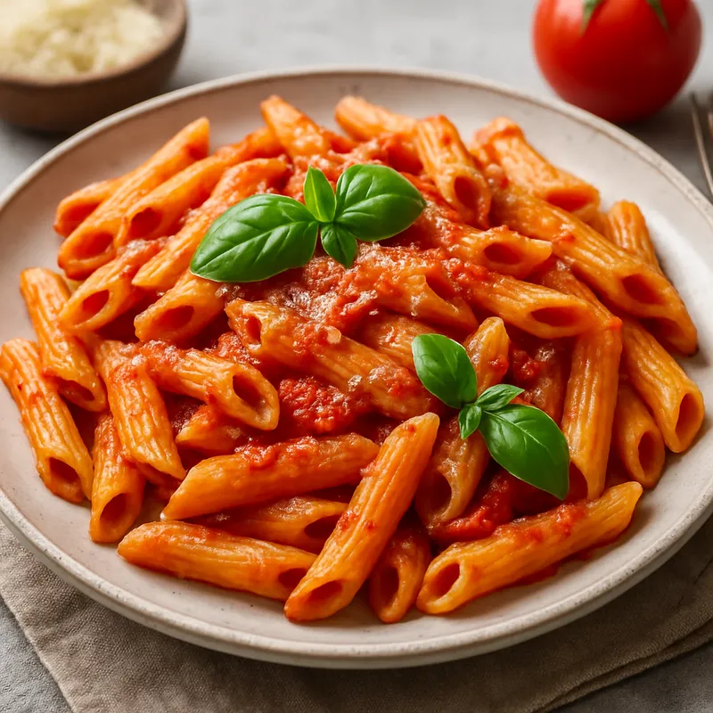 Pasta mit Tomatensauce