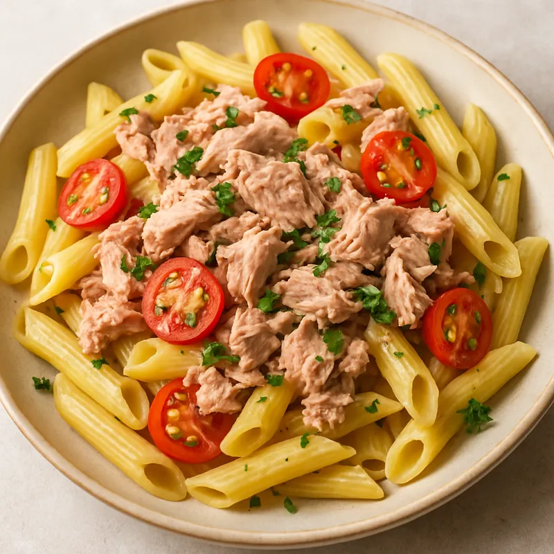Pasta mit Thunfisch