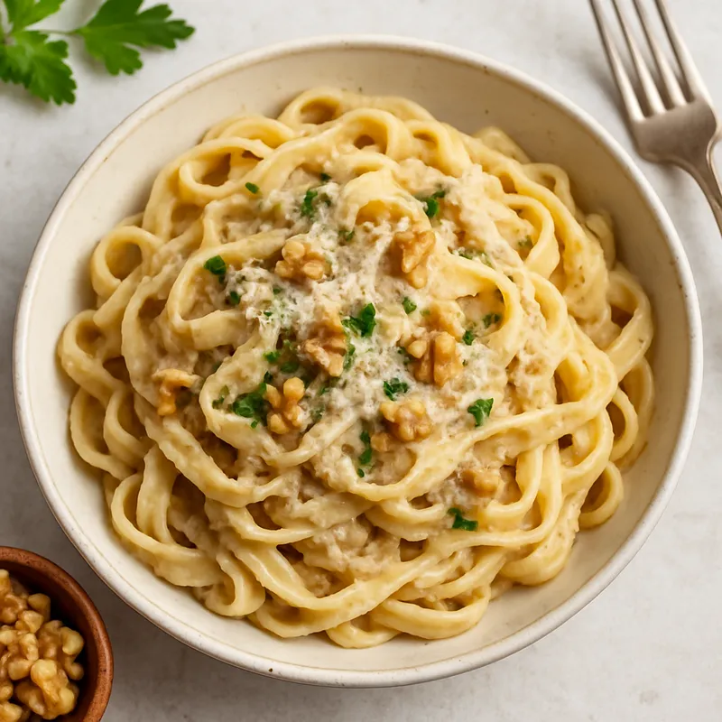 Pasta mit Walnusssauce