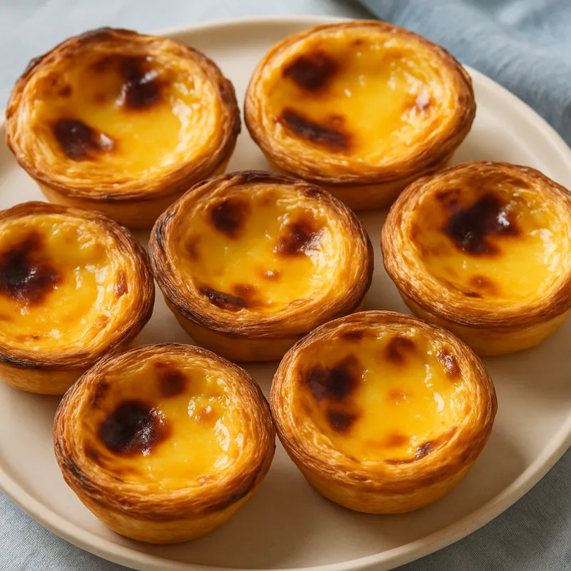 Pastel de Belém (Portugiesische Cremetörtchen)