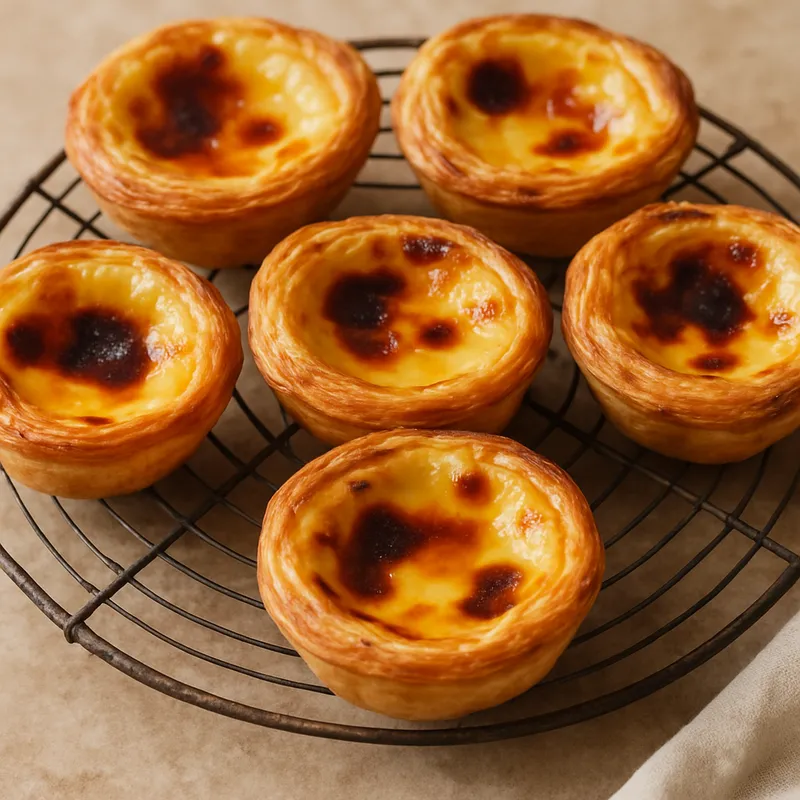 Pastel de Nata (Portugiesische Puddingtörtchen)