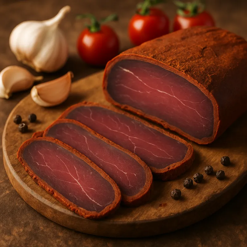 Pastourma (Gepökeltes Rindfleisch)