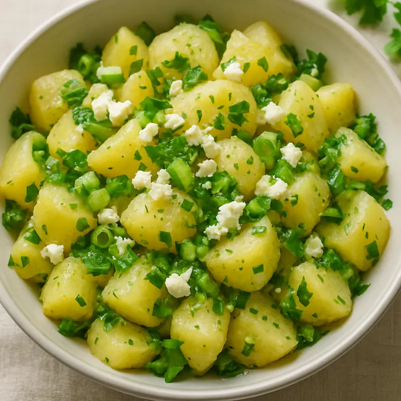 Patatasalata (Griechischer Kartoffelsalat)