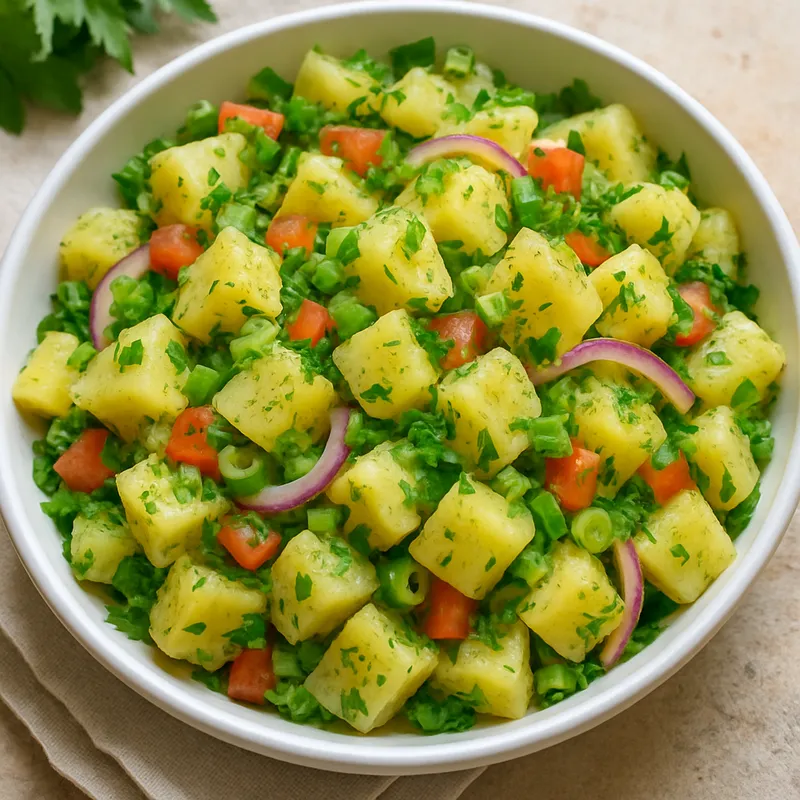 Patates Salatası (Türkischer Kartoffelsalat)