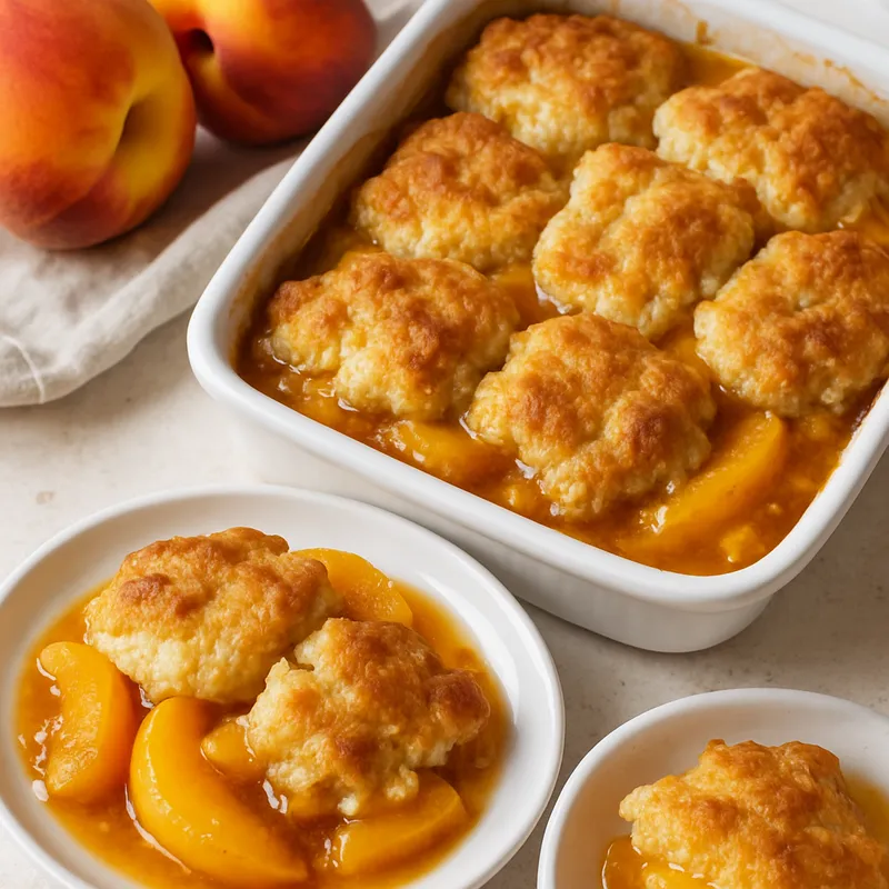 Südstaaten Pfirsich Cobbler