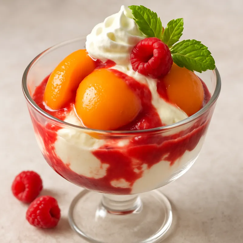 Pfirsich Melba