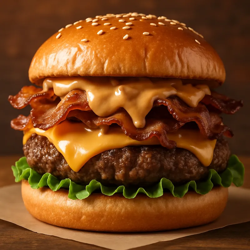 Erdnussbutter-Burger