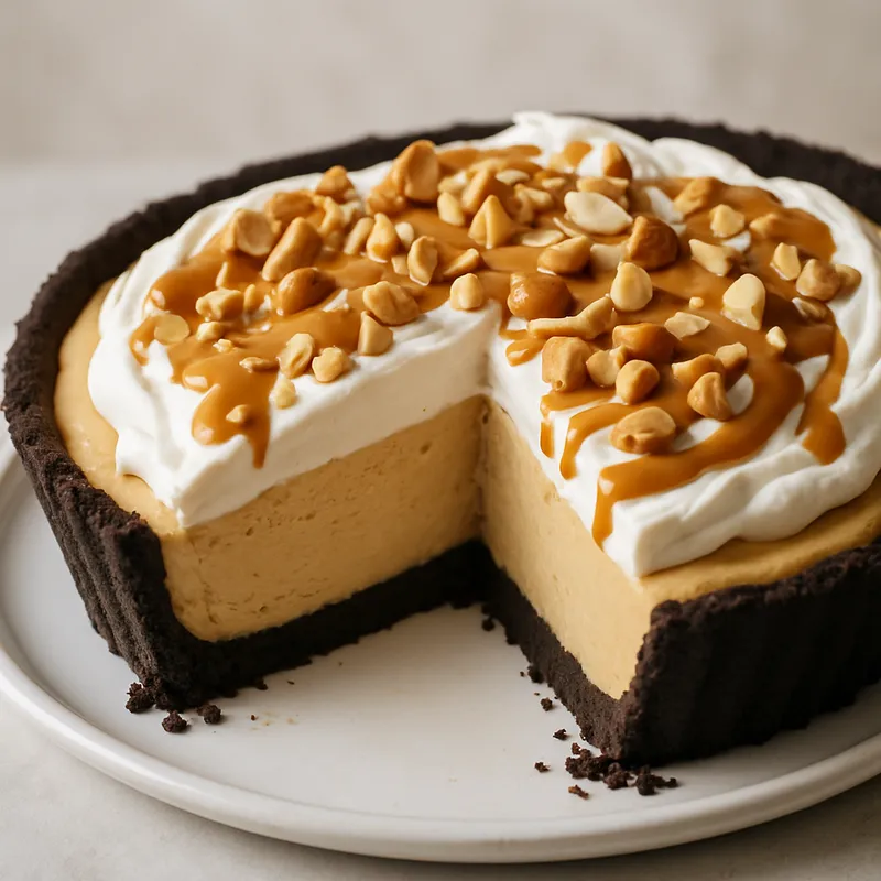 Erdnussbutter-Pie