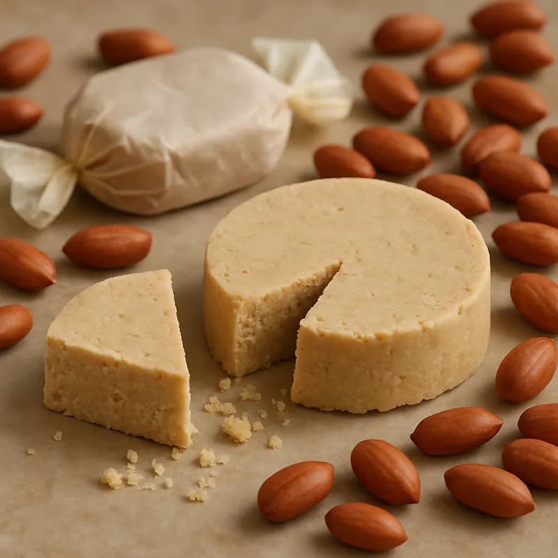 Erdnuss-Marzipan (Mazapán de Cacahuate)