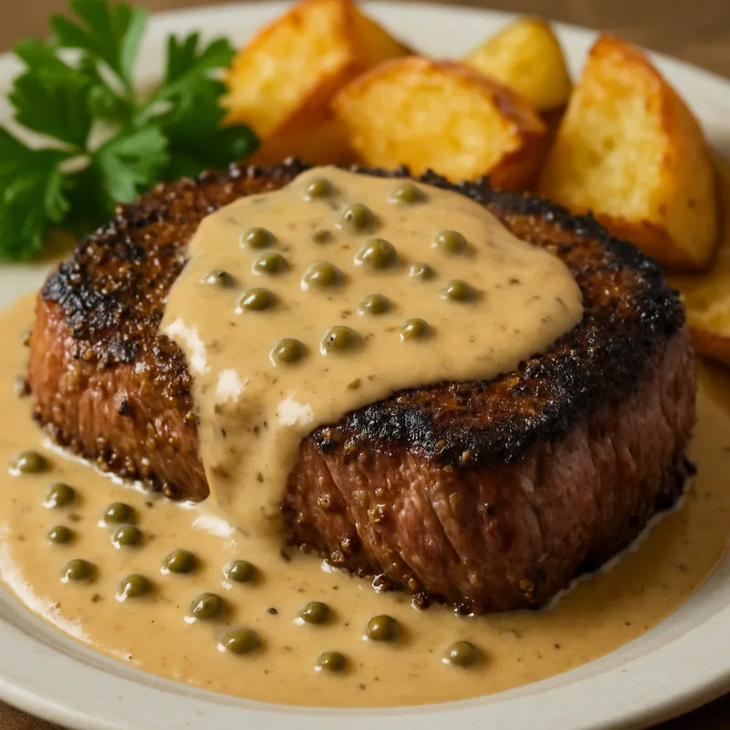 Pfeffersirloin (Solomillo a la Pimienta)