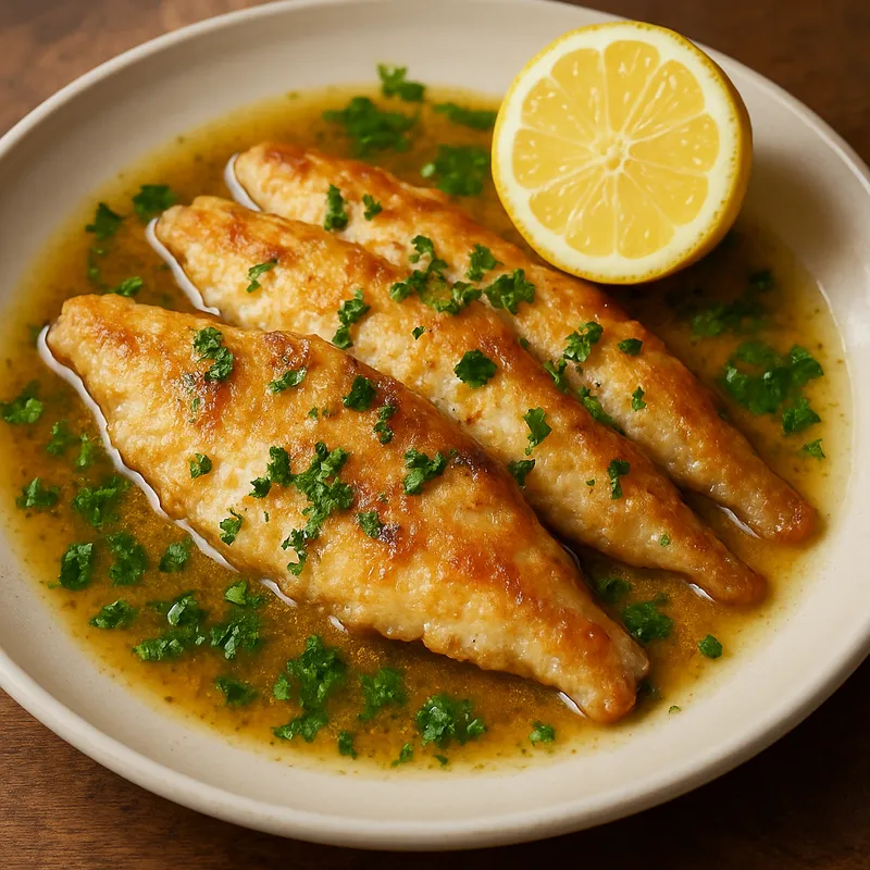 Barsch Meunière