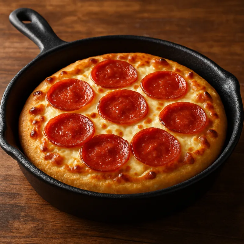 Persönliche Pfannenpizza