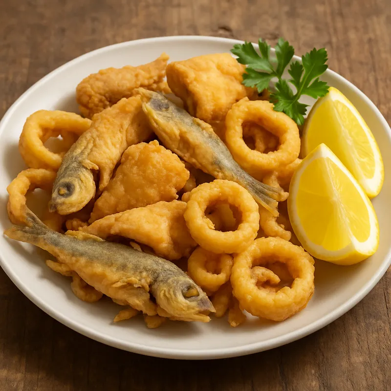 Pescaíto Frito (Frittierter Fisch nach andalusischer Art)