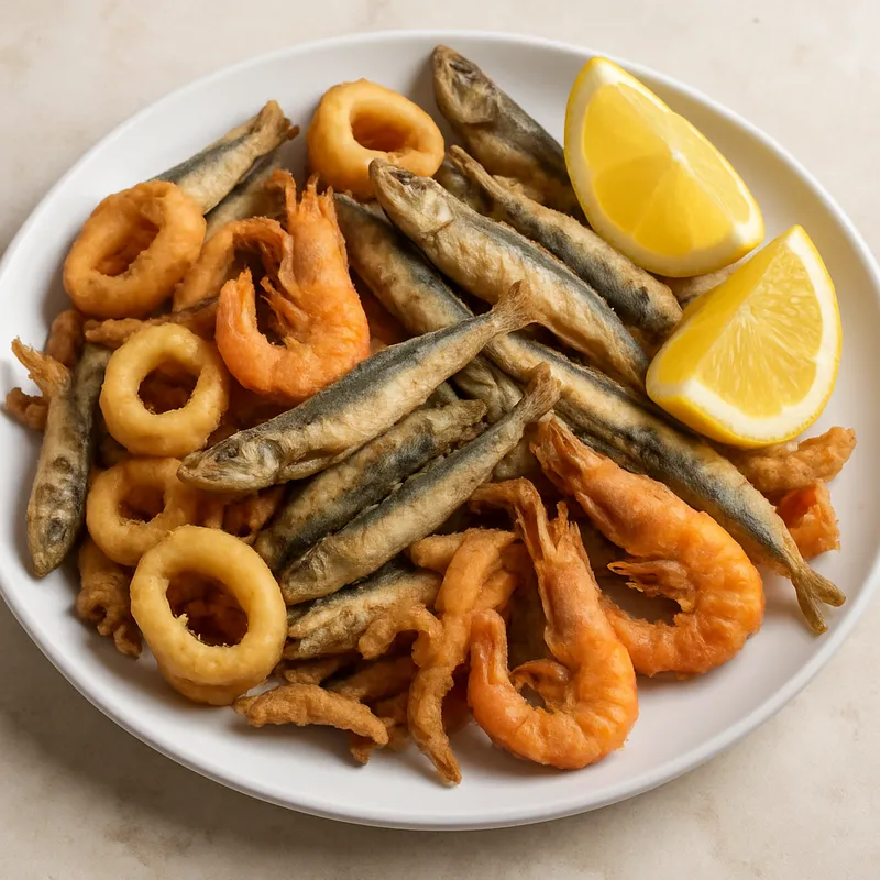 Pescaíto Frito (Gemischter Frittierter Fisch Andalusisch)