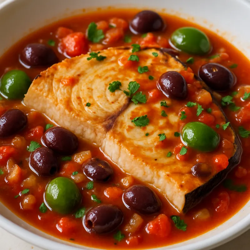 Pesce Spada Alla Ghiotta (Schwertfisch Ghiotta)