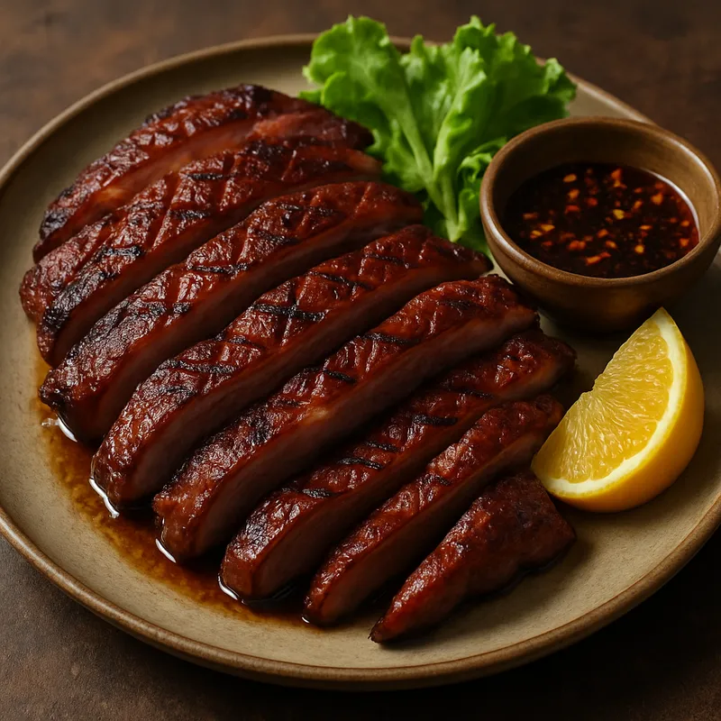 Pet Yang Gegrillte Ente