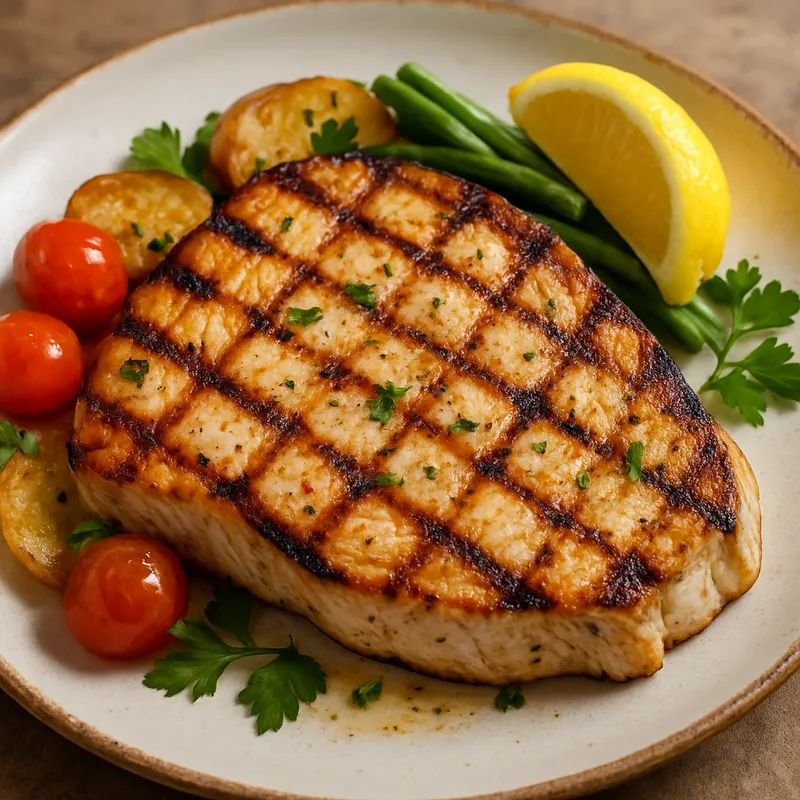 Pez Espada a La Plancha (Gegrillter Schwertfisch)