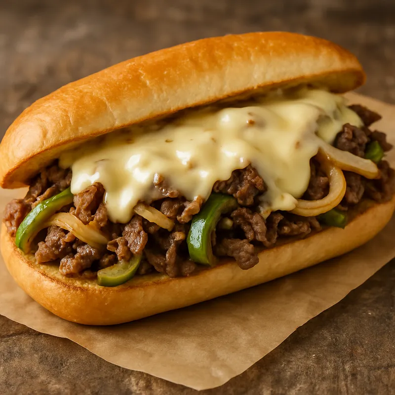 Philly Cheesesteak Sandwich