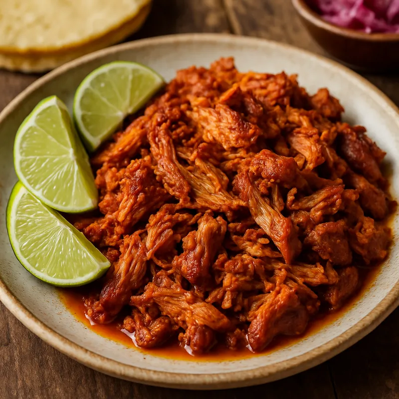 Pibil De Cerdo (Achiote-Schweinefleisch)