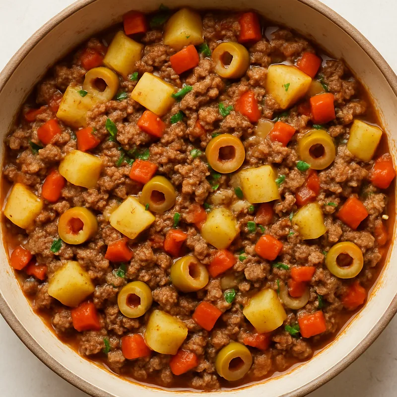 Picadillo (Hackfleisch-Pfanne)