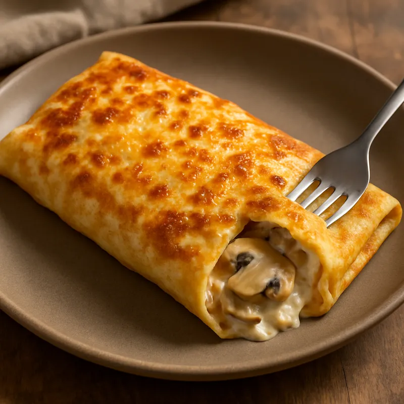 Ficelle Picarde (Gefüllter Crêpe)