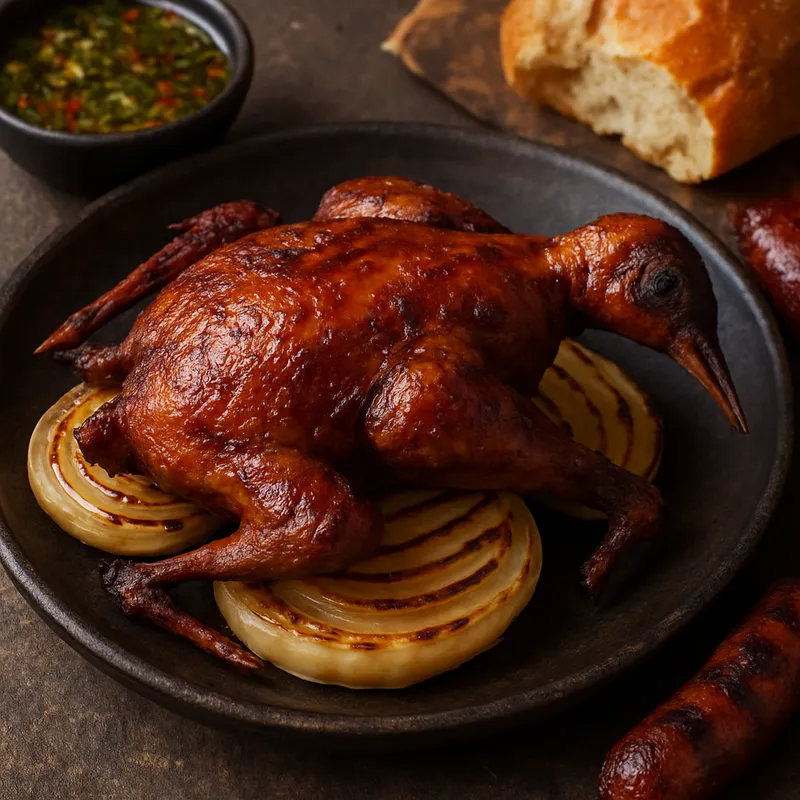 Pichon Asado (Gebratene Taube)