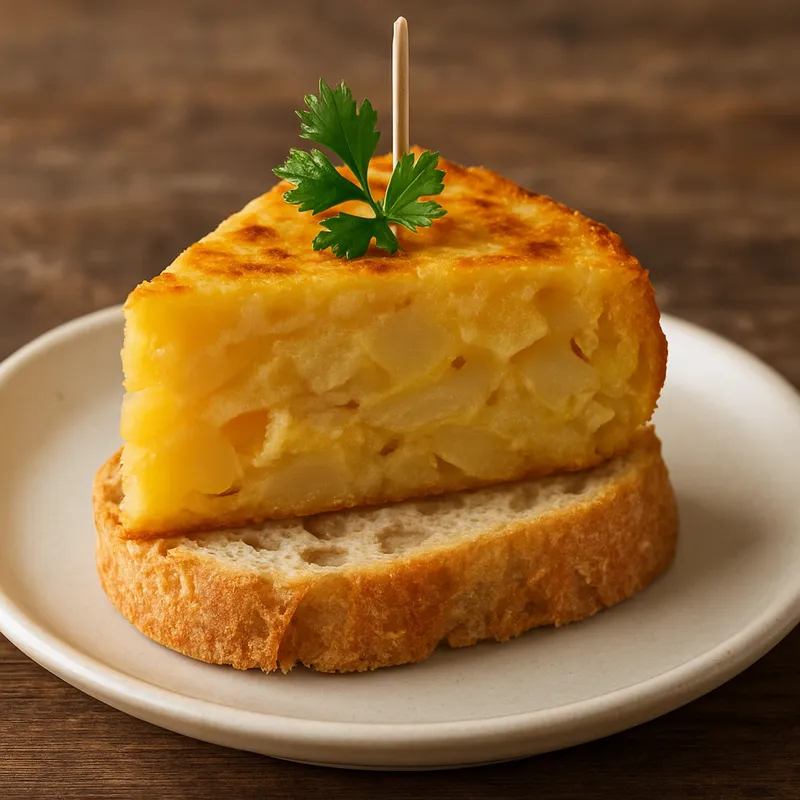 Pincho de Tortilla (Omelette-Häppchen)