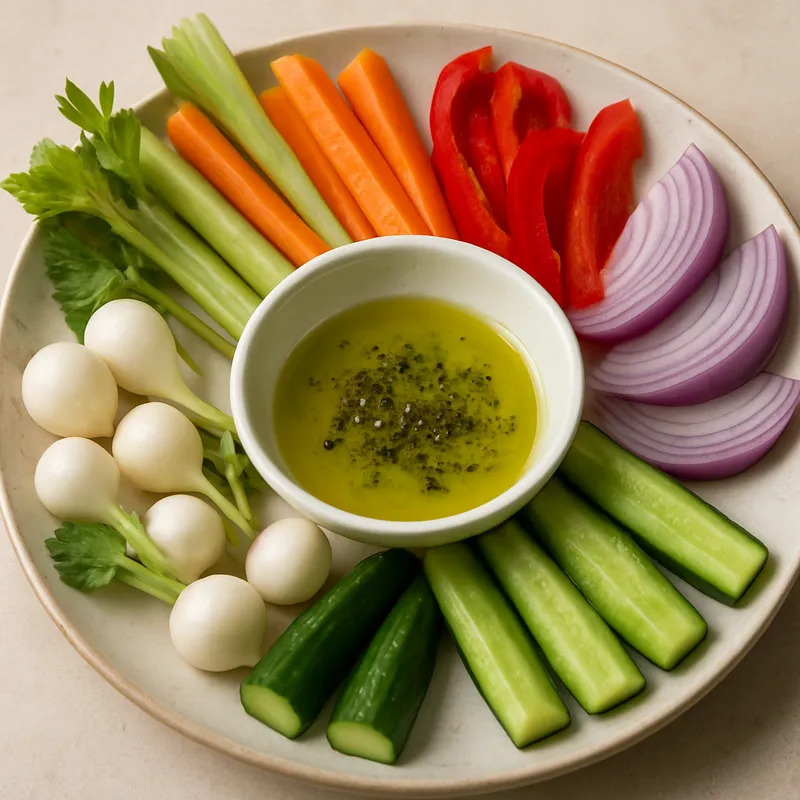 Pinzimonio (Italienischer Rohkost-Dip)
