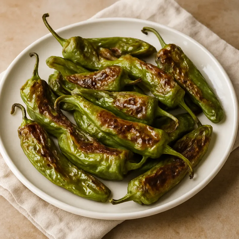 Piperies Tiganites (Gebratene Paprika)