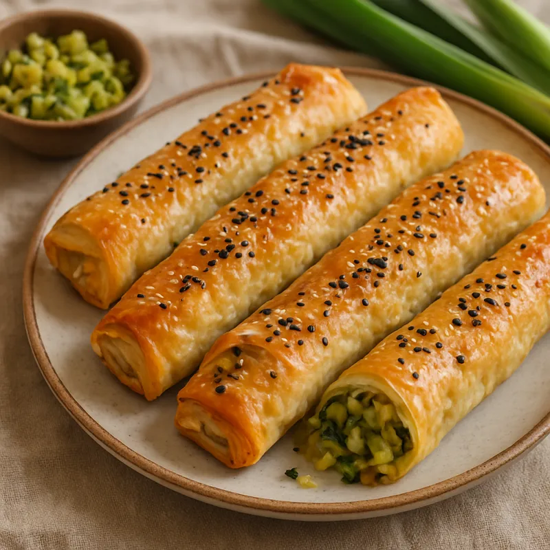 Pirasali Börek (Lauch-Gebäck)