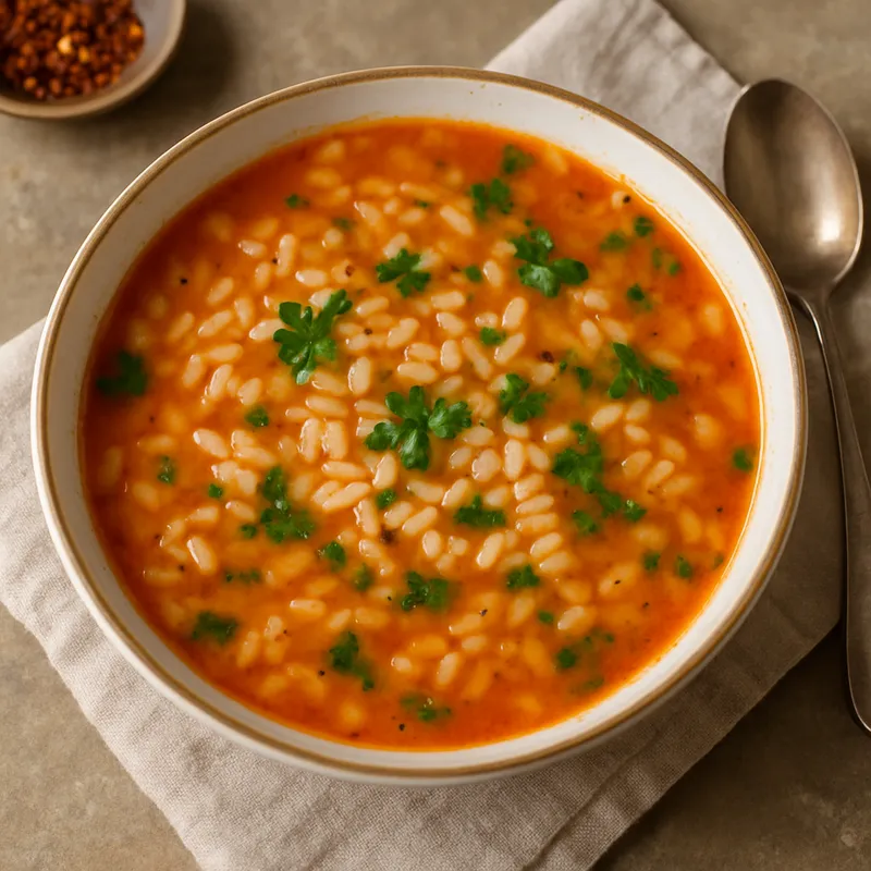 Pirinç Çorbası (Reissuppe)