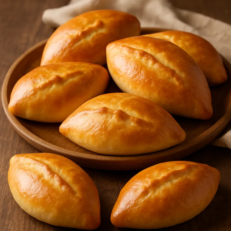 Piroshki (Pontianische Hefeteigtaschen)