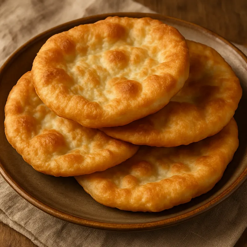 Pisi (Frittiertes Fladenbrot)