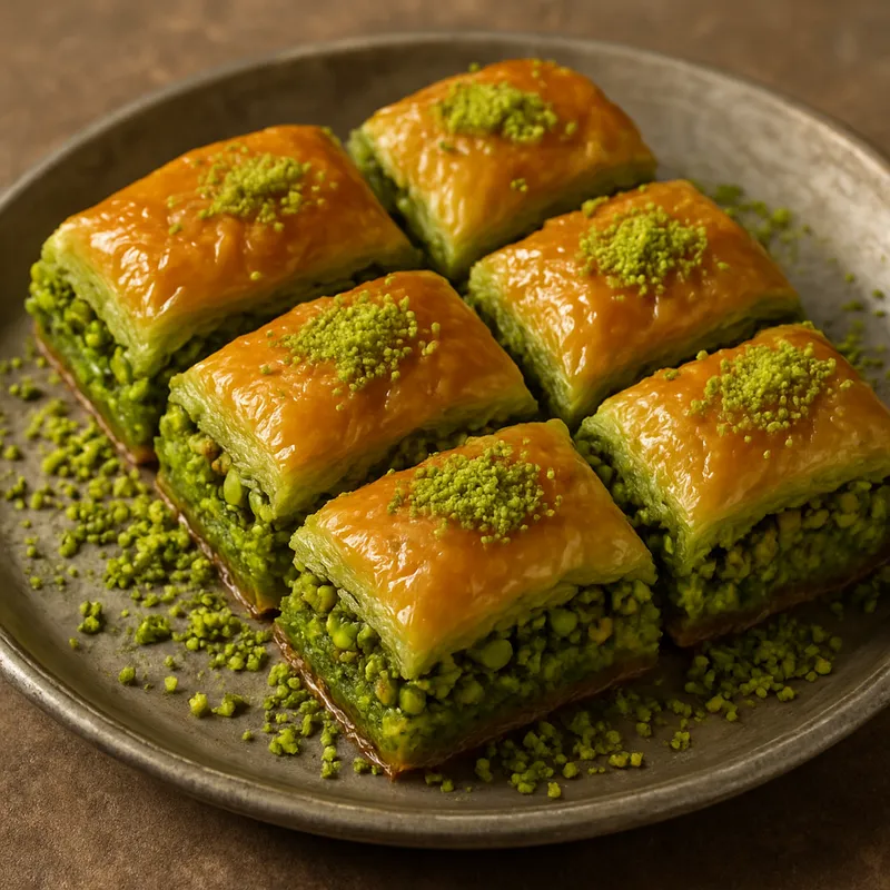 Pistazien-Baklava aus Gaziantep