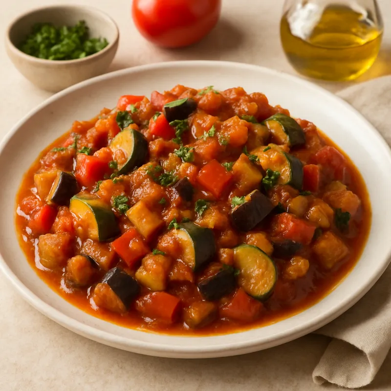 Pisto Manchego (Ratatouille aus La Mancha)