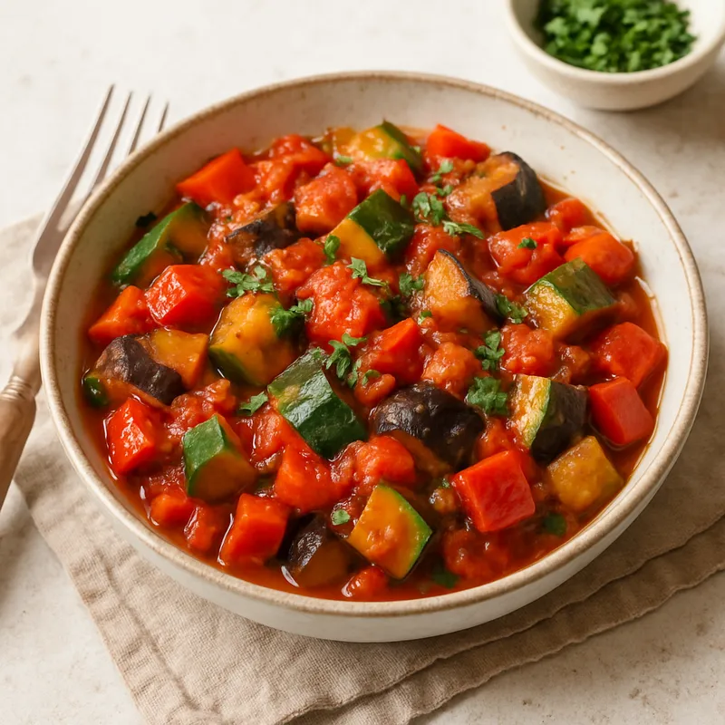 Pisto (Spanisches Ratatouille)