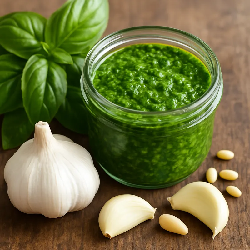 Pistou (Basilikum-Knoblauch-Sauce)