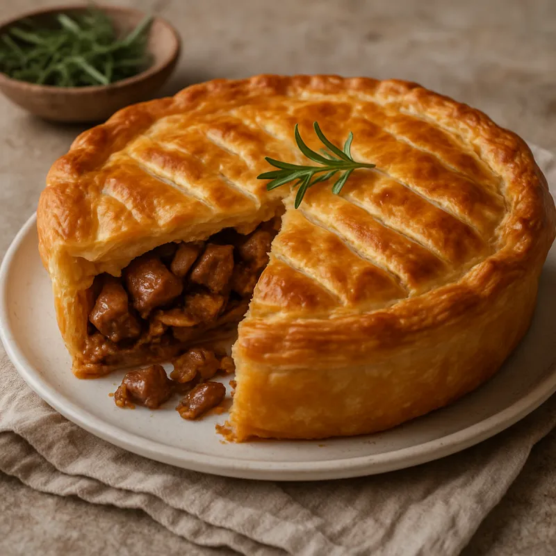 Pita me Arnaki (Lammkuchen)