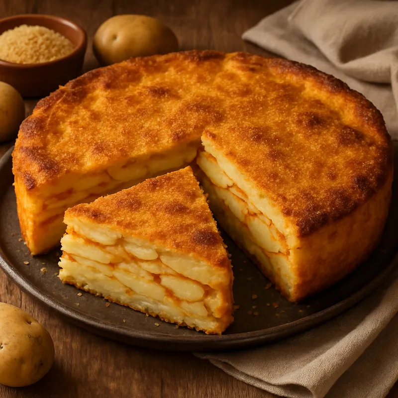 Pitta di Patate (Kartoffelkuchen)