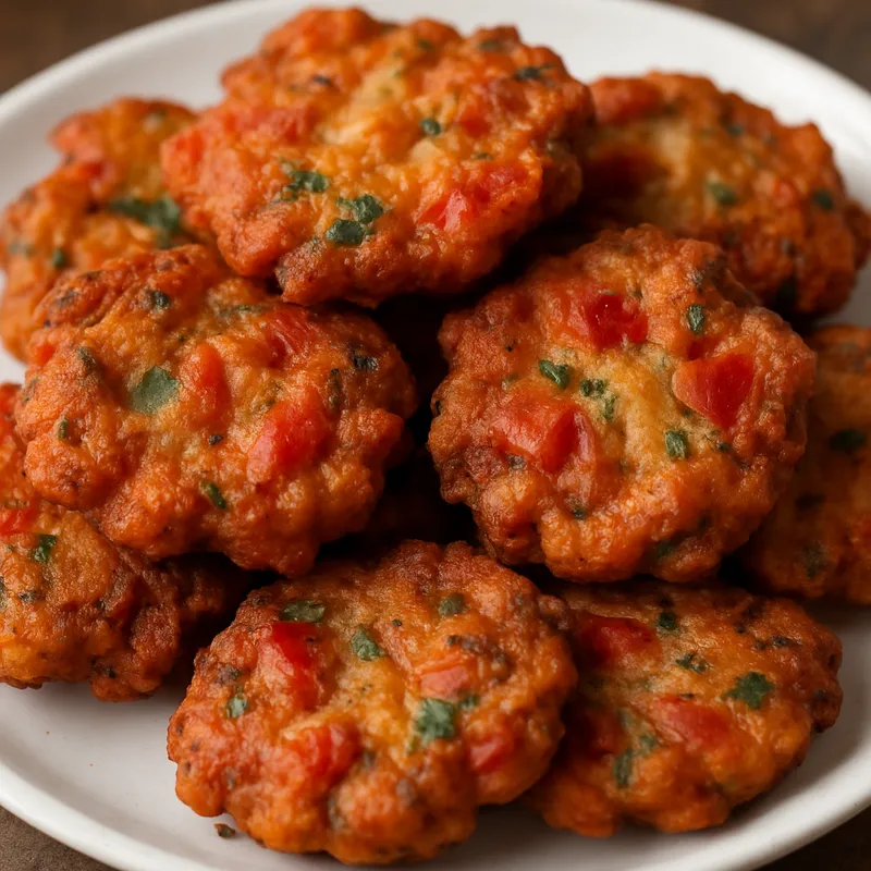 Pittaroudia (Tomaten-Krapfen aus Rhodos)